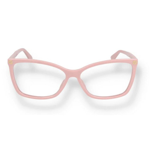 Gucci 0025O-011 56 Optical Frame WOMAN RECYC PINK-PINK-TRANSPARENT
