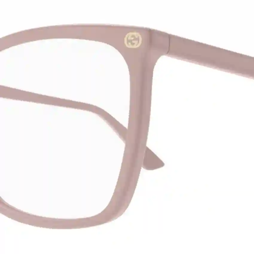 Gucci 0025O-011 56 Optical Frame WOMAN RECYC PINK-PINK-TRANSPARENT