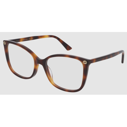 Gucci 0026O-007 53 Optical Frame WOMAN ACETA  AVANA-AVANA-TRANSPARENT