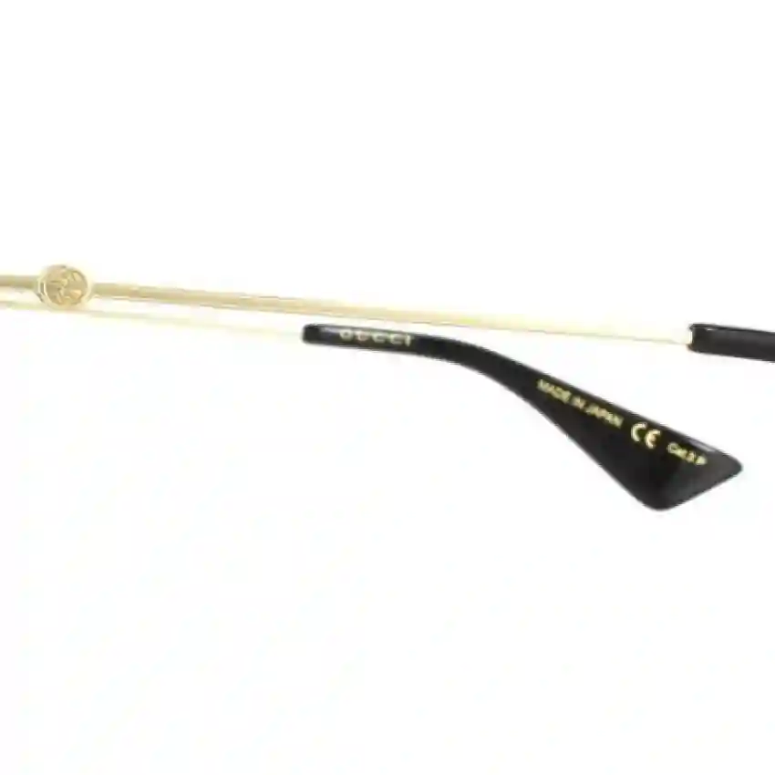 Gucci 0062S-011 57 Sunglass WOMAN METAL  GOLD-GOLD-GREY