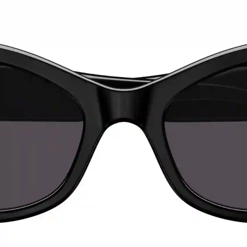 Balenciaga 0306S-001 57 Sunglass WOMAN RECYCLED A BLACK-BLACK-GREY
