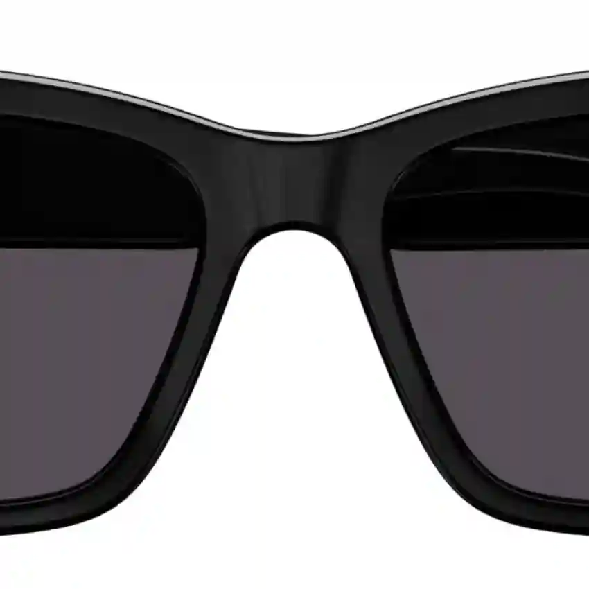 Balenciaga 0307SA-001 56 Sunglass WOMAN RECYCLED BLACK-BLACK-GREY
