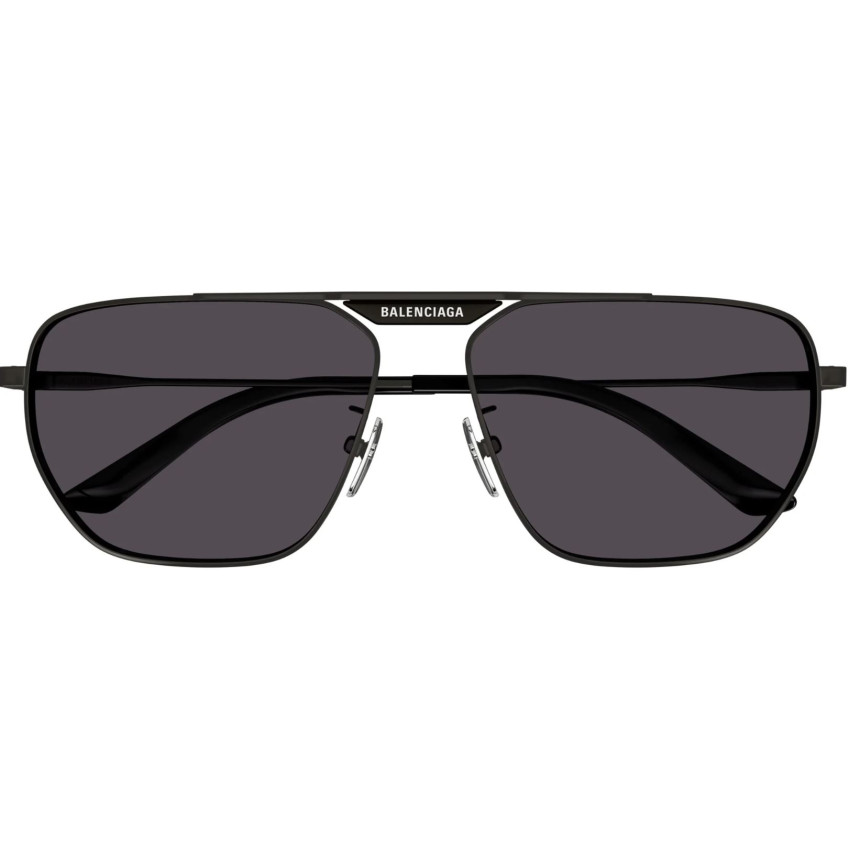 Balenciaga 0298SA-001 61 Sunglass MAN METAL GREY-GREY-GREY