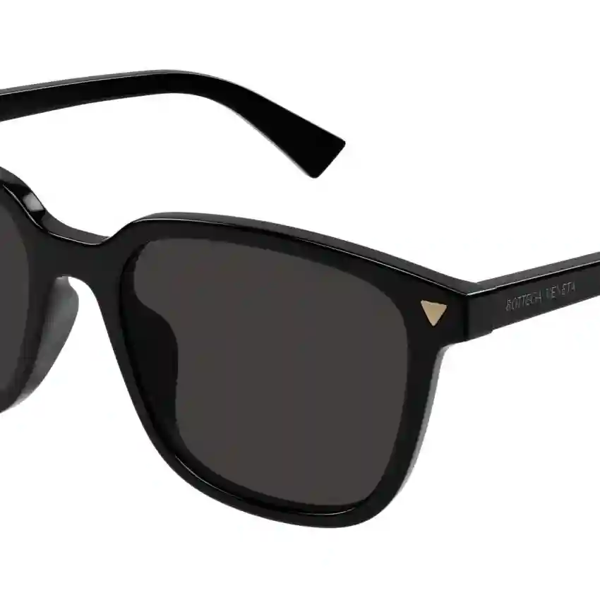 Bottega Veneta 1255SA-001 55 Sunglass UNISEX RECYCLED BLACK-BLACK-GREY