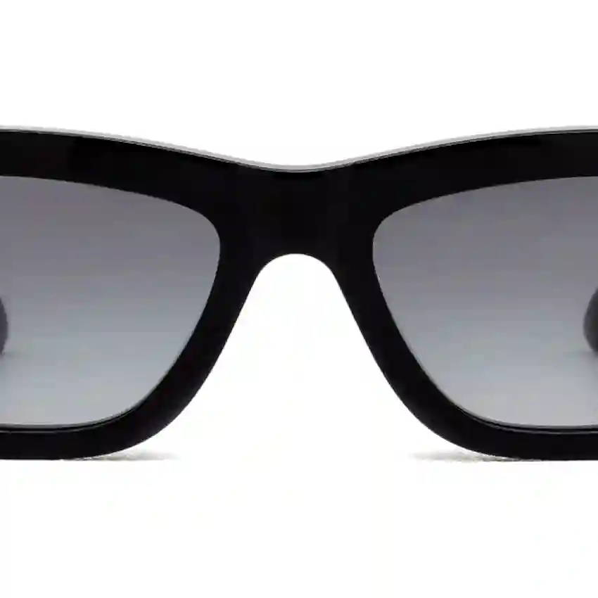 Alexander McQueen 0419S-001 56 Sunglass UNISEX RECYCLED BLACK-BLACK-GREY