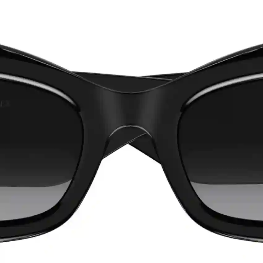 Alexander McQueen 0434S-001 50 Sunglass WOMAN RECYCLED A BLACK-BLACK-GREY