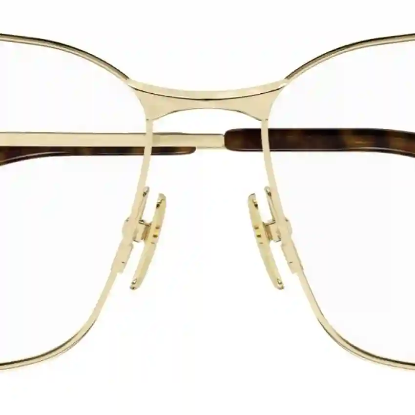 Balenciaga 0339O-003 59 Optical Frame WOMAN METAL GOLD-GOLD-TRANSPARENT