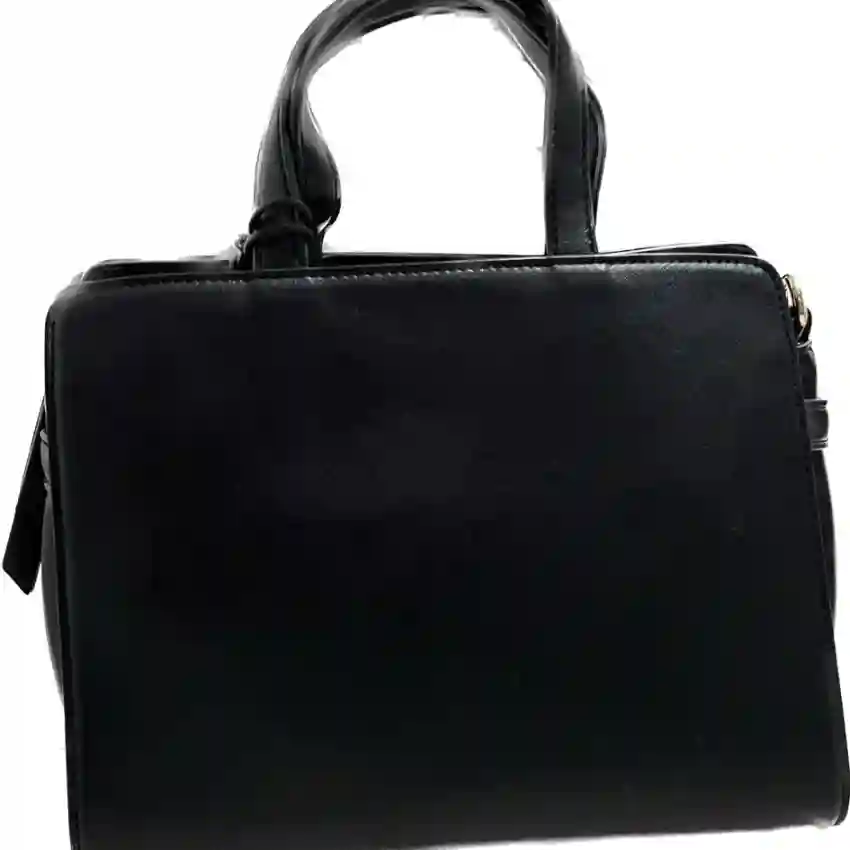 Versace Jeans Couture Geantă tip satchel cu detalii de cataramă - Negru