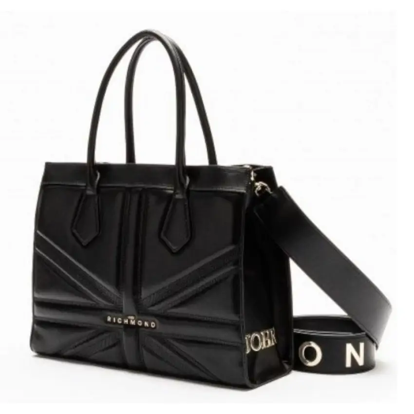John Richmond 23252 Geantă Tote, Femei, Negru