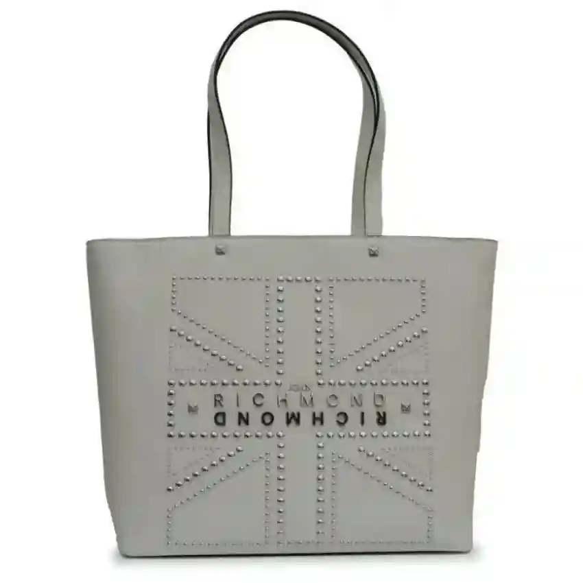 John Richmond Geantă tip tote John Richmond cu emblema logo.
