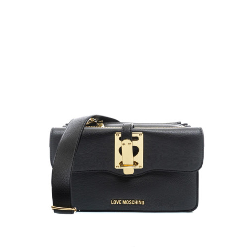 LOVE MOSCHINO HEART LOCK Mini shoulder bag