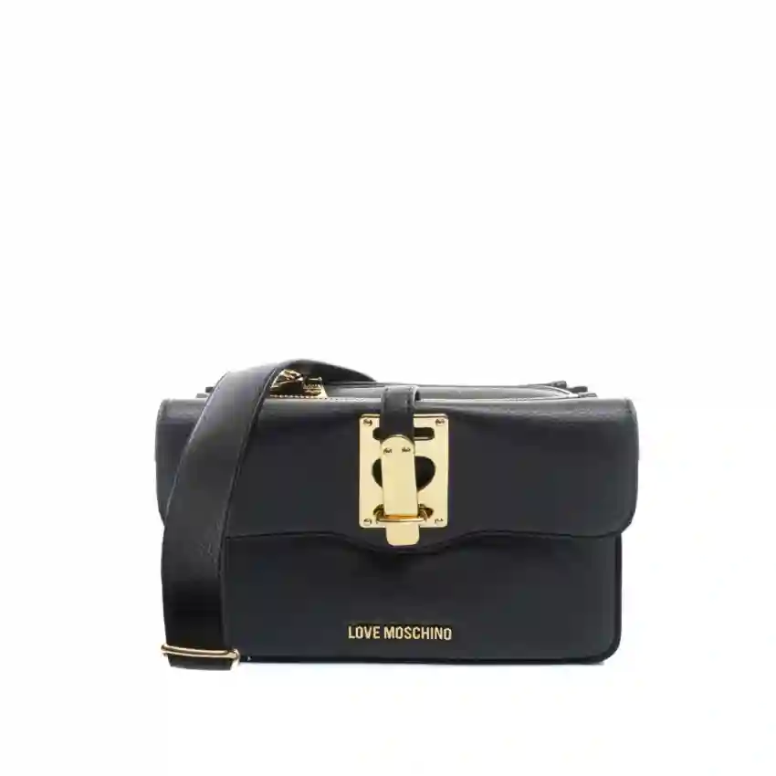 LOVE MOSCHINO HEART LOCK Mini shoulder bag