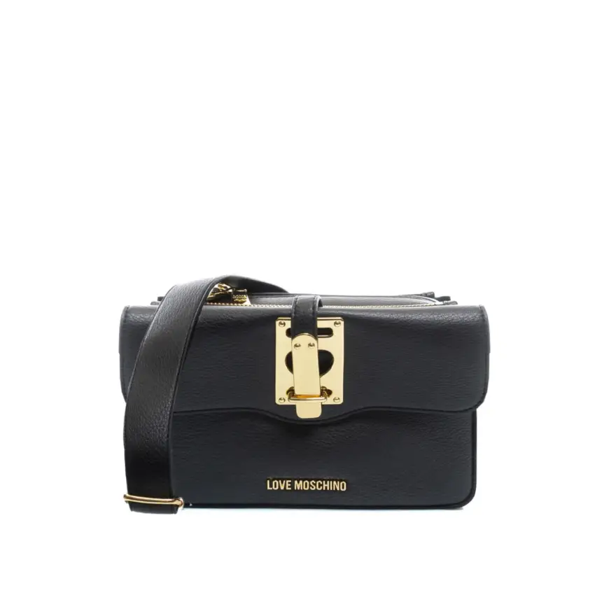 LOVE MOSCHINO HEART LOCK Mini shoulder bag