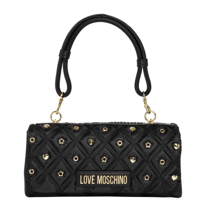 Love Moschino Geanta de mână femei mică neagră tote pursue
