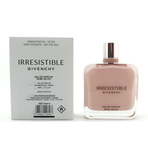 Tester Givenchy Irresistible Rose Velvet EDP 80 ml