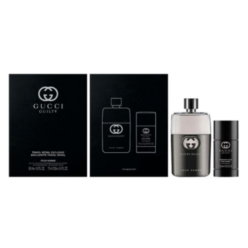 Set Cadou Gucci Guilty Pour Homme EDT 90 ml + Deo Stick 70 g