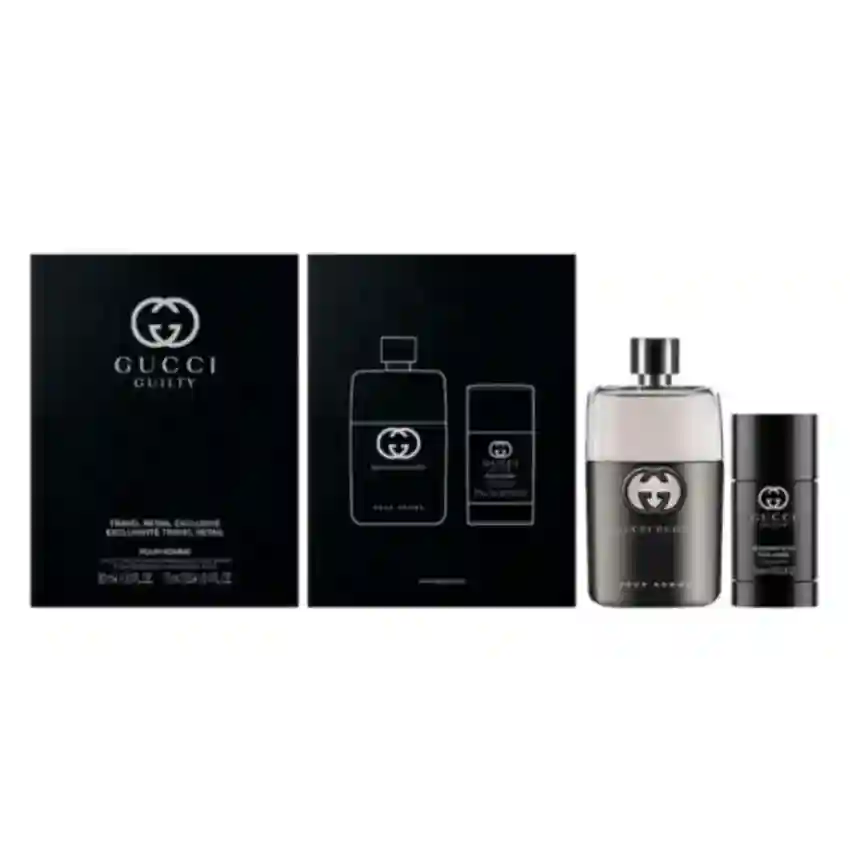 Set Cadou Gucci Guilty Pour Homme EDT 90 ml + Deo Stick 70 g