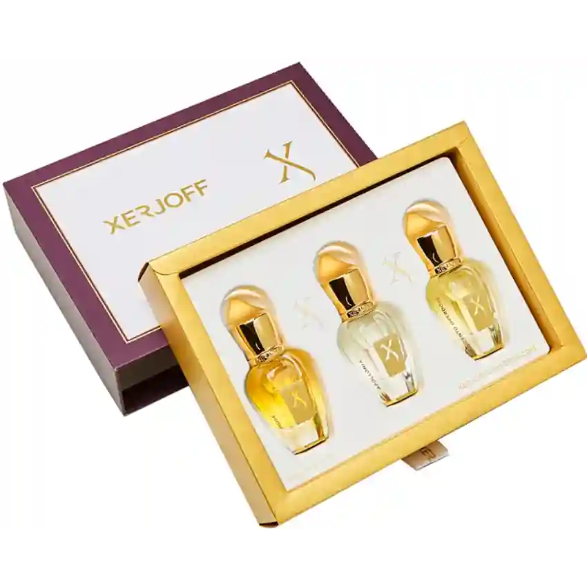 Mini Set Cadou Xerjoff (Unisex) Discovery Set Parfum EDP 3 X 15ml  Muse EDP 15 ml + Apollonia EDP 15 ml + Accento Overdose EDP 15 ml 