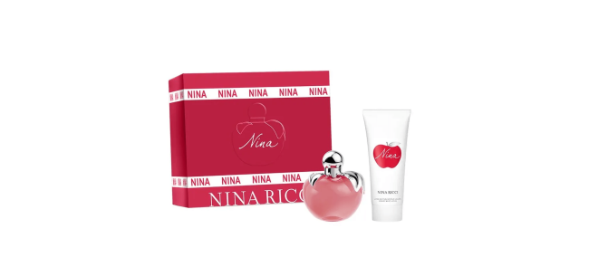 Set Cadou Nina Ricci Nina EDT 80 ml + Loțiune De Corp 100 ml