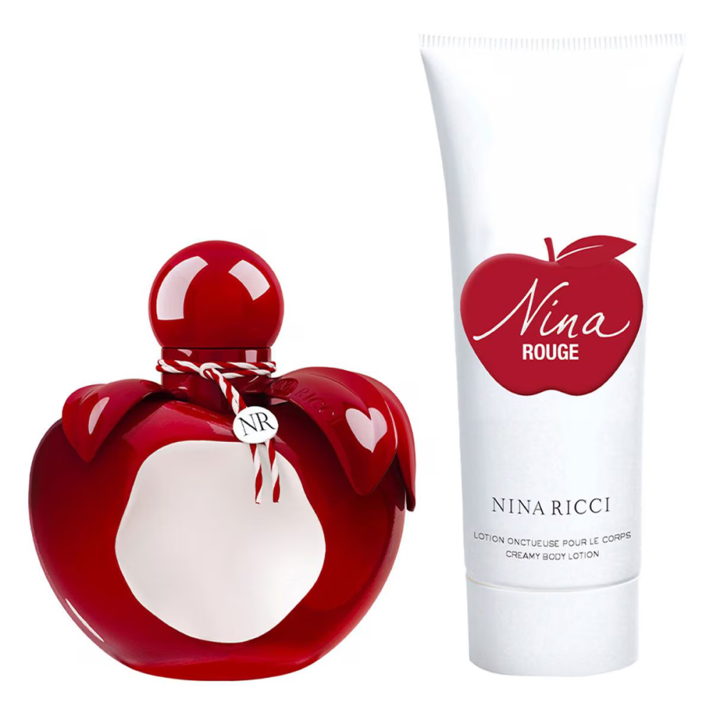 Set Cadou Nina Ricci Nina Rouge EDT 80 ml + Loțiune De Corp 75 ml