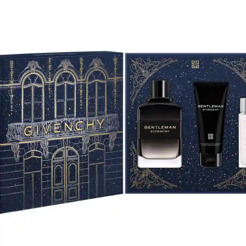 Set Cadou Gentleman Eau de Parfum Boisée 100 ml + Spray De Călătorie EDP 12,5 ml + Gel De Duș 75 ml