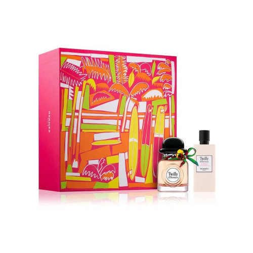 Set Cadou Hermes Twilly d'Hermes Eau Ginger EDP 85 ml + Lotiune De Corp 80 ml