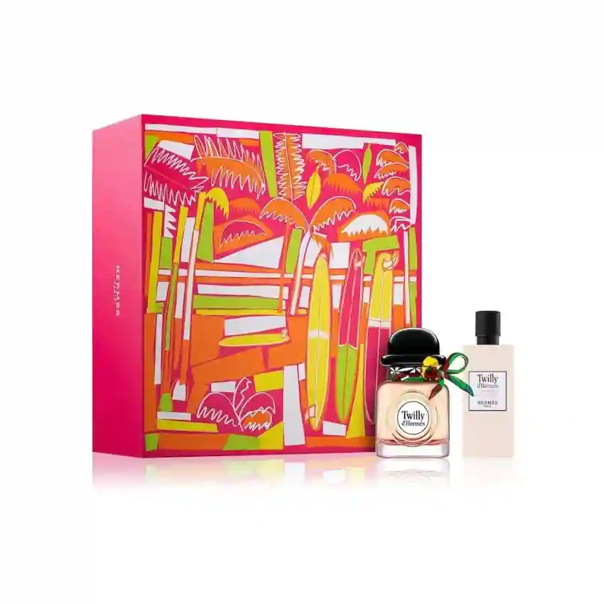 Set Cadou Hermes Twilly d'Hermes Eau Ginger EDP 85 ml + Lotiune De Corp 80 ml