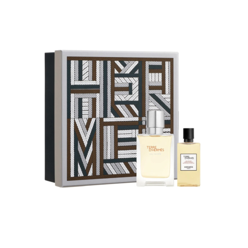 Set Cadou Hermès Terre d'Hermès Eau Givrée EDP 100 ml + Gel De Duș 80 ml