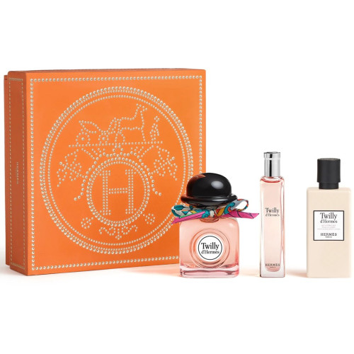 Set Cadou Hermès Twilly D’Hermès EDP 50 ml Twilly + Spray de Calatorie EDP 15 ml + Loțiune de Corp 40 ml
