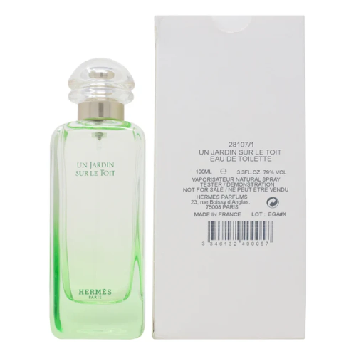 Tester Hermes Un Jardin Sur Le Toit  (Unisex) EDT 100 ml