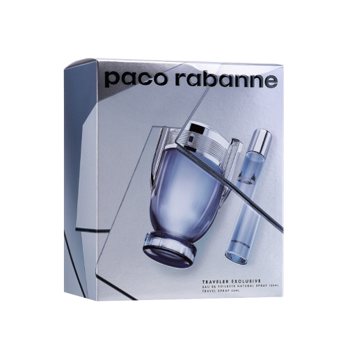 Set Cadou Paco Rabanne Invictus EDT 100 ml + Travel Spray EDT 20 ml