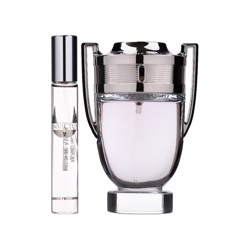 Set Cadou Paco Rabanne Invictus EDT 100 ml + Travel Spray EDT 20 ml