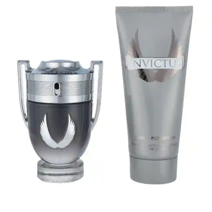 Set Cadou Paco Rabanne Invictus Platinum  EDP 50 ml + Gel De Duș 100 ml