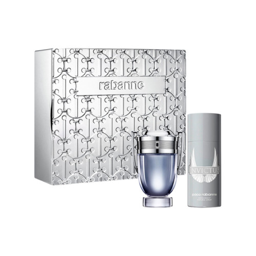 Set Cadou Paco Rabanne Invictus EDT 100 ml + Deo Spray 150 ml