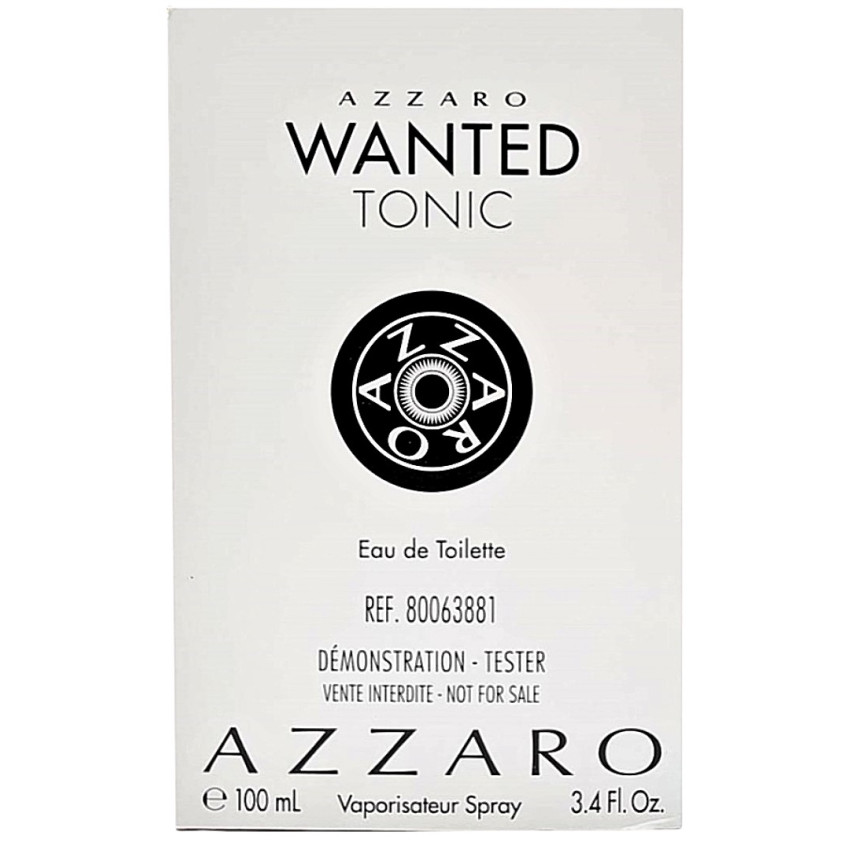 Tester Azzaro Wanted Tonic EDT 100 ml
