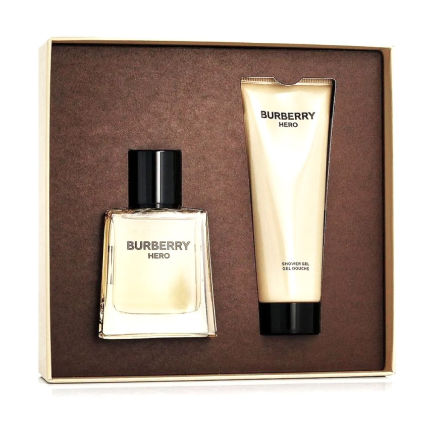Set Cadou Burberry Hero EDT 50 ml + Gel de Duș 75 ml