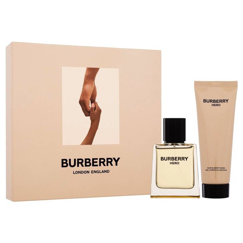 Set Cadou Burberry Hero EDT 50 ml + Gel de Duș 75 ml