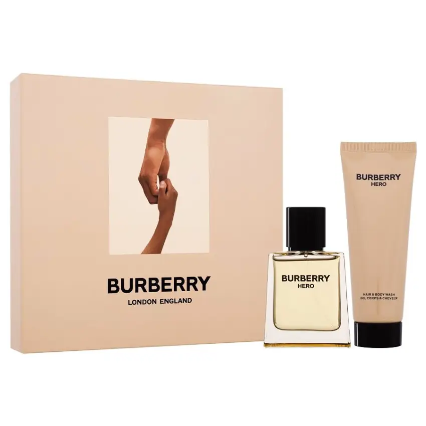 Set Cadou Burberry Hero EDT 50 ml + Gel de Duș 75 ml