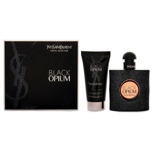 Set Cadou Yves Saint Laurent Black Opium EDP 50 ml + Loțiune De Corp  50 ml