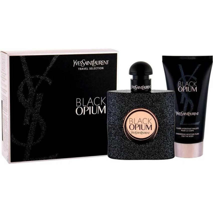 Set Cadou Yves Saint Laurent Black Opium EDP 50 ml + Loțiune De Corp  50 ml