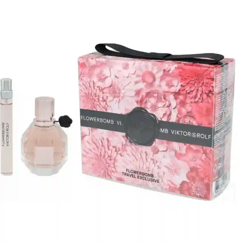 Set Cadou Viktor & Rolf Flowerbomb EDP 50 ml + Travel Spray EDP 10 ml