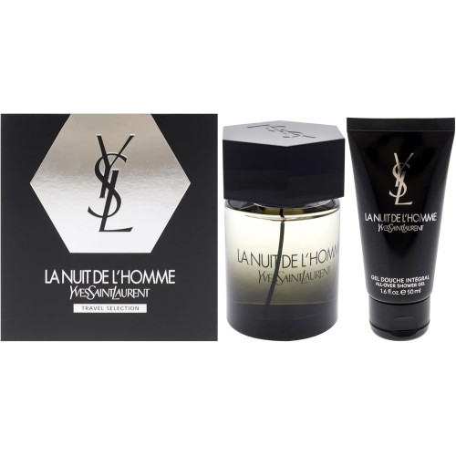 Set Cadou Yves Saint Laurent La Nuit de L’Homme EDT 100 ml + Gel De Duș 50 ml 
