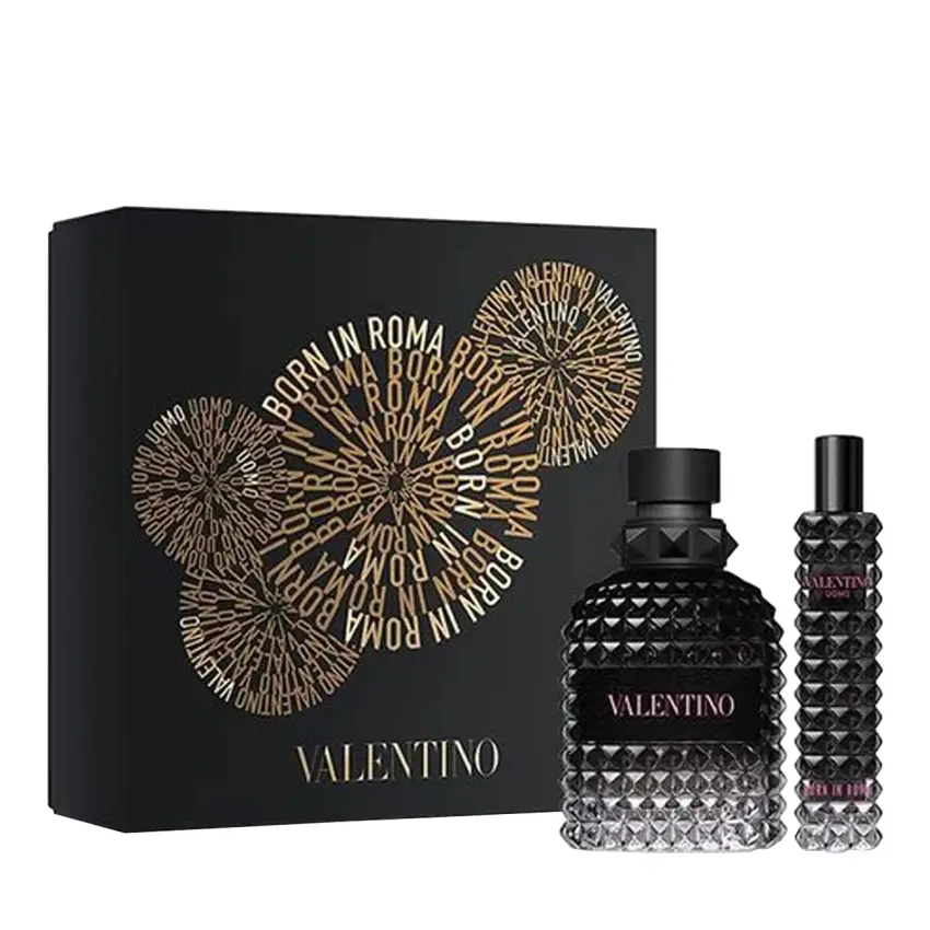 Set Cadou Valentino Born In Roma EDT 100 ml + Travel Spray EDT 15 ml