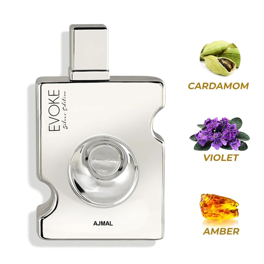 Ajmal Evoke Silver Edition For Him EDP 90 ml 