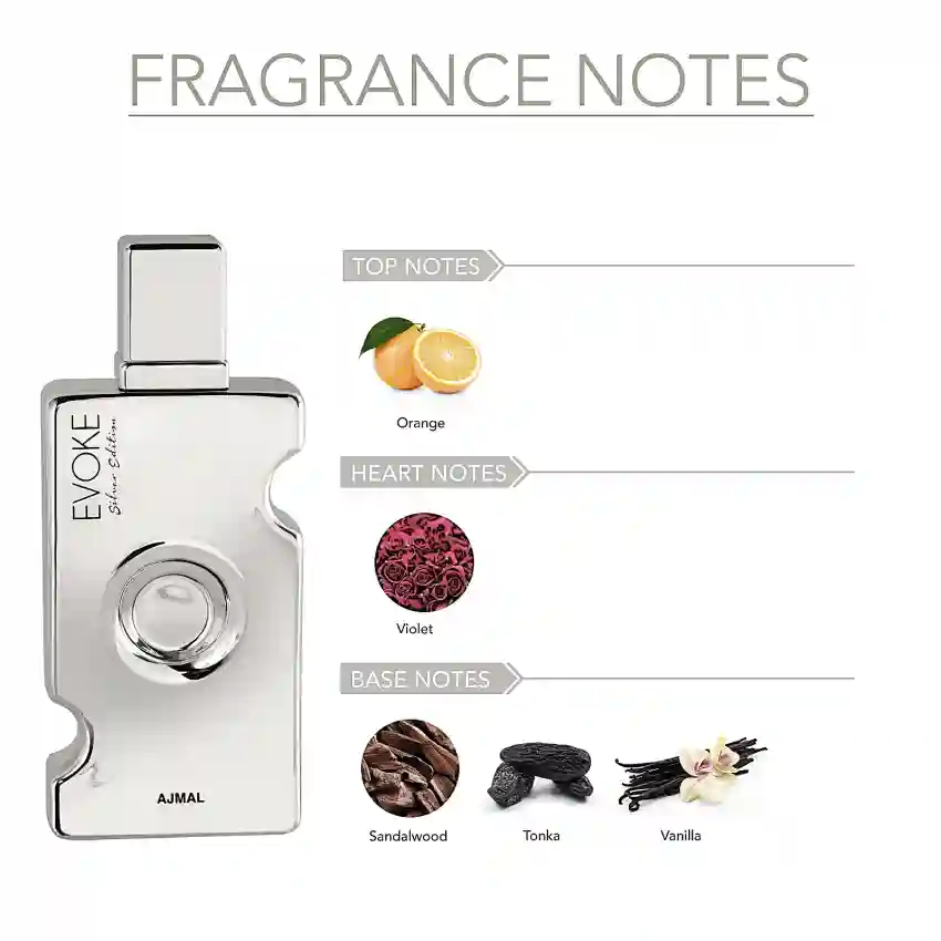 Ajmal Evoke Her Silver Edition EDP 75 ml