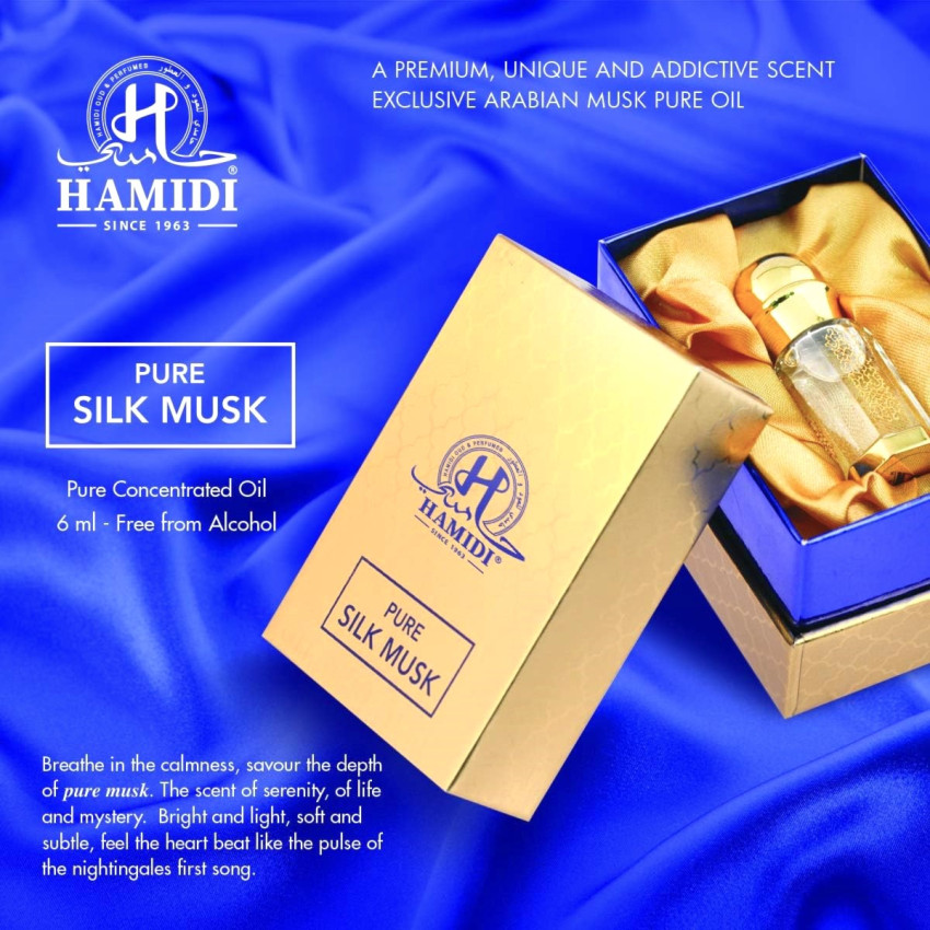 Hamidi Pure Silk Musc Pure Concentrated Oil (Unisex) (Ulei) 6 ml