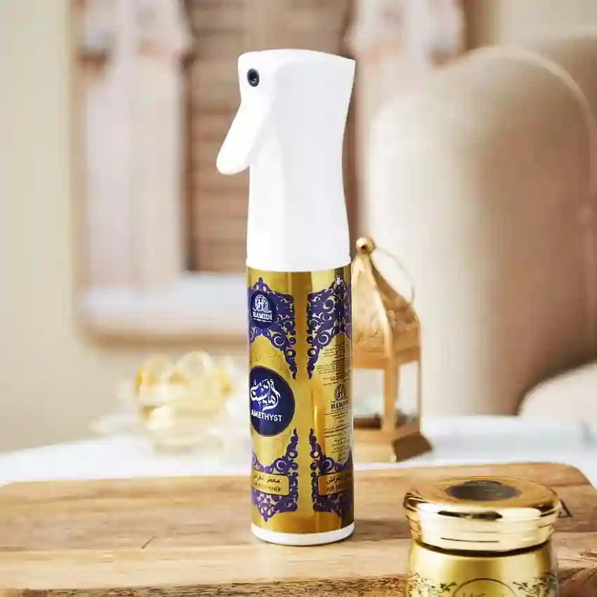 Hamidi Luxury Amethyst Odorizant Spray (Odorizant De Cameră) 320 ml