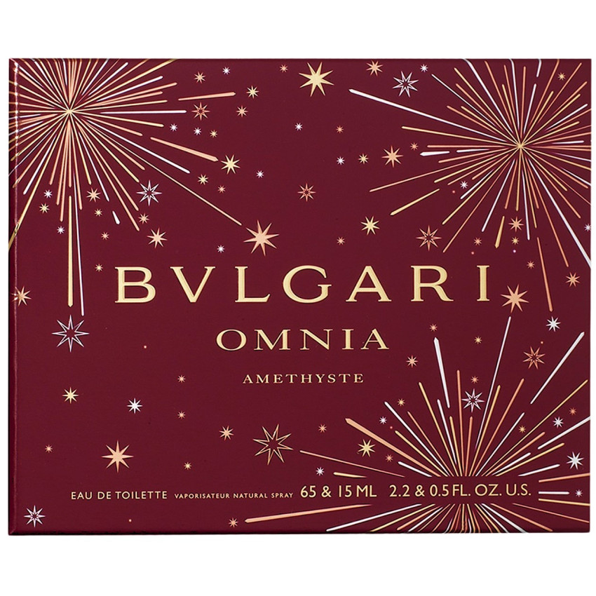 Set Cadou Bvlgari Omnia Amethyste EDT 65 ml + Travel Spray EDT 15 ml