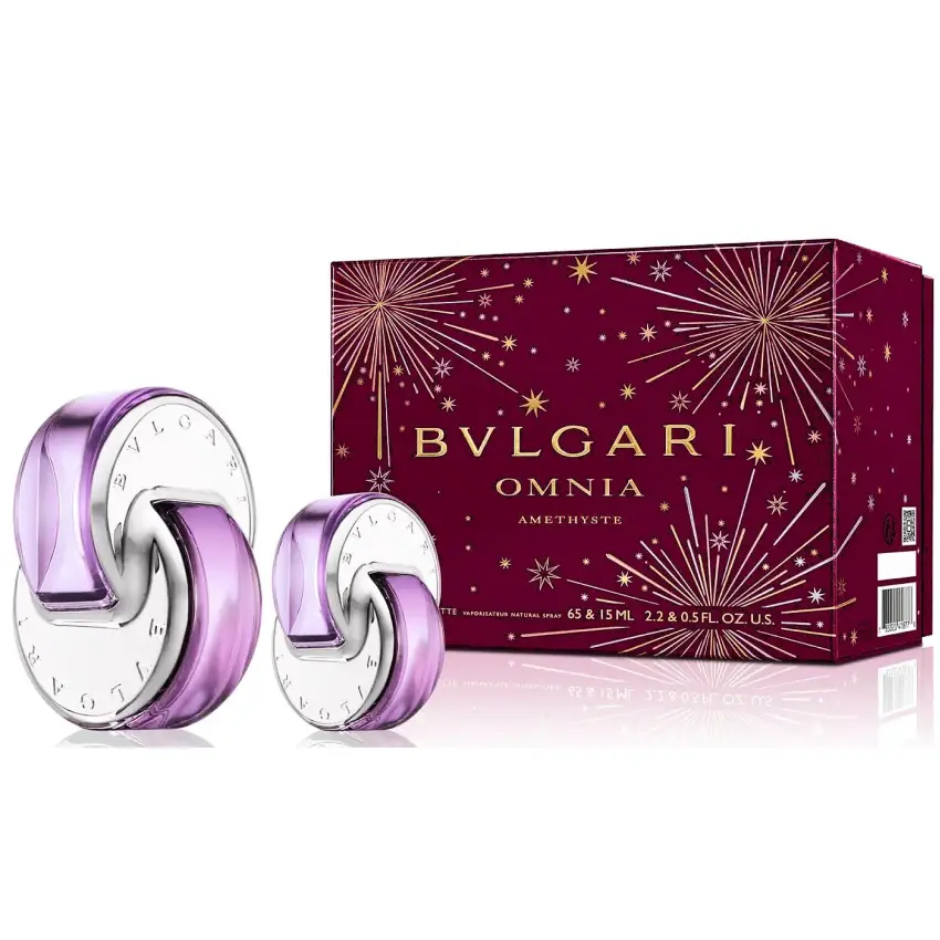 Set Cadou Bvlgari Omnia Amethyste EDT 65 ml + Travel Spray EDT 15 ml