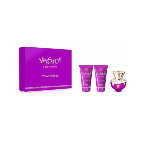 Set Cadou Versace Dylan Purple EDP 50 ml + Gel De Duș 50 ml + Loțiune De Corp 50 ml